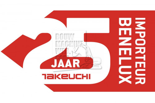 25 jaar importeur Takeuchi Benelux